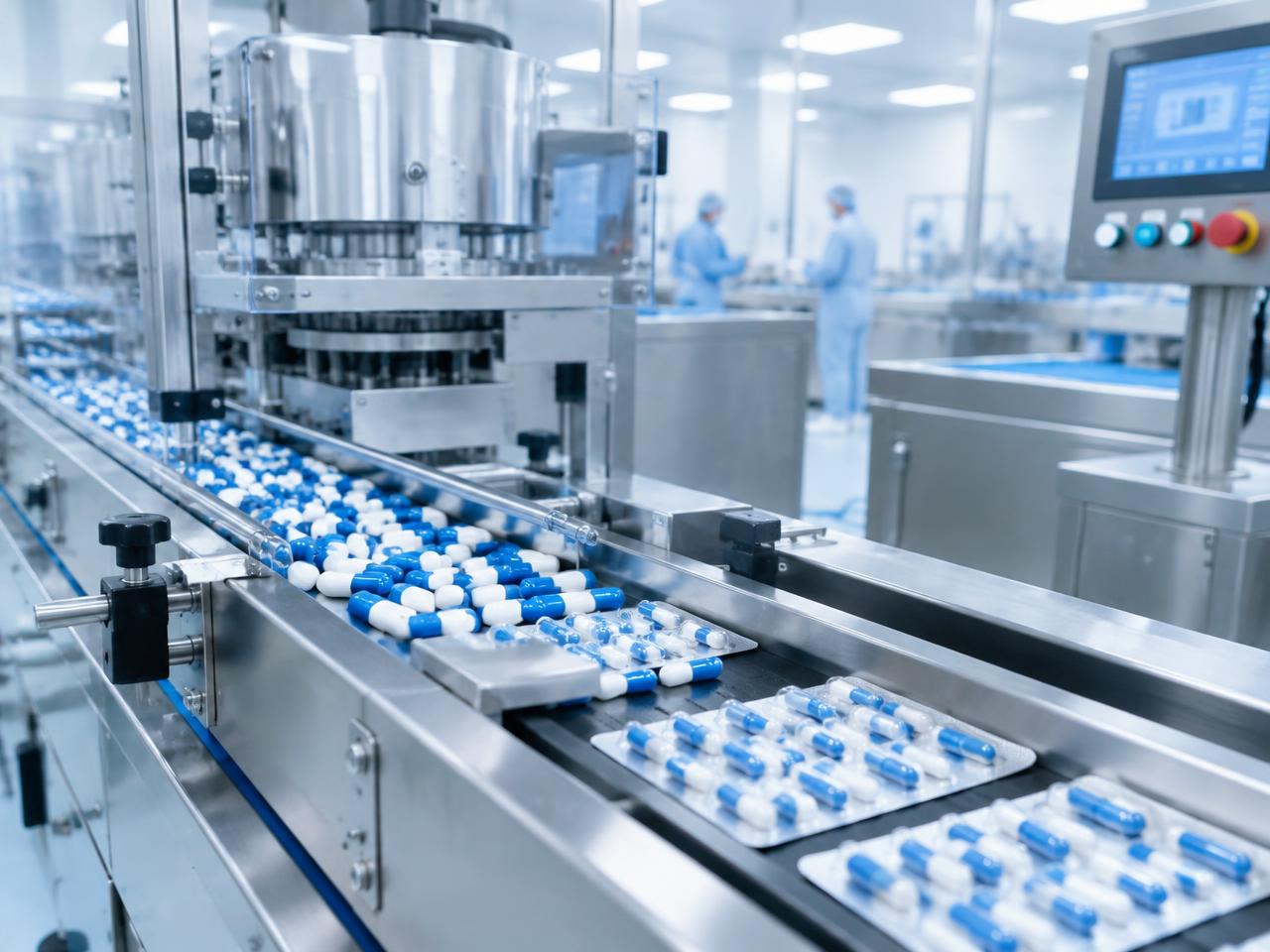 Fast Track Pharmaceuticals GMP manufacturing line